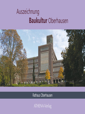 cover image of Auszeichnung Baukultur Oberhausen